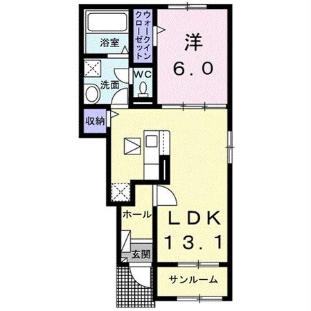 ウィング吉田の物件間取画像